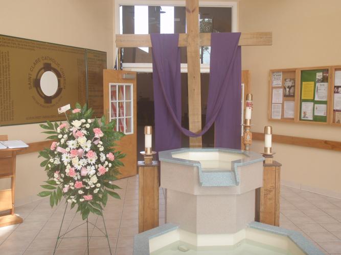 Marzo 14, 2009-MEMORIAL efectuado a la 1:00pm en la Iglesia Catolica Santa Clara Deltona, FL 